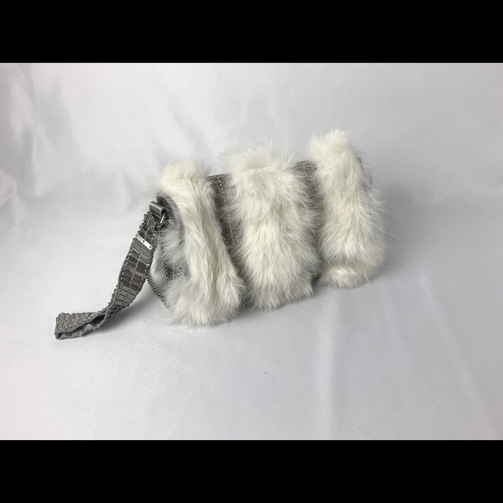 Armani Exchange Super Cute Event Furry Clutch